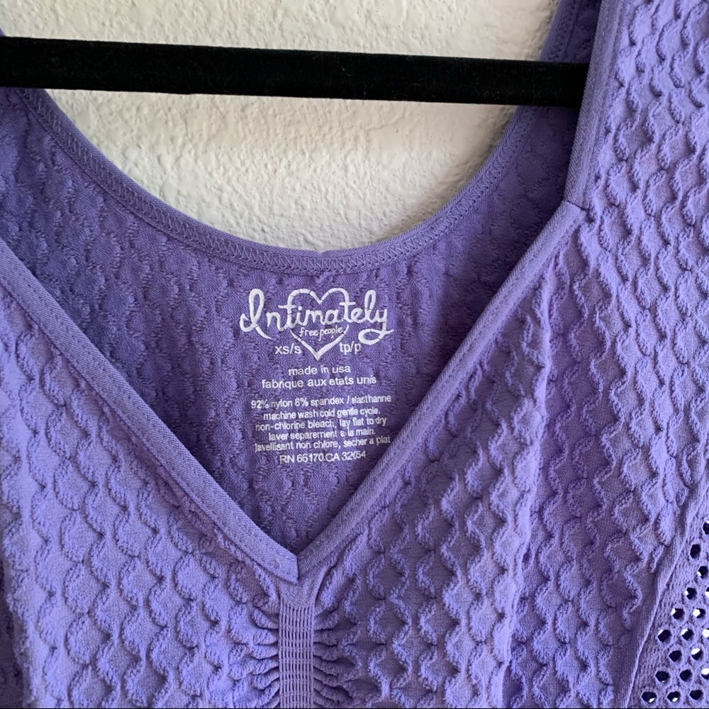 Free people Dress Lilac bodycon stretchy XS/s